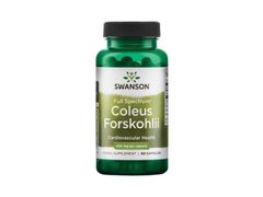 Full Spectrum Coleus Forskohlii 400mg 60 Capsule Swanson